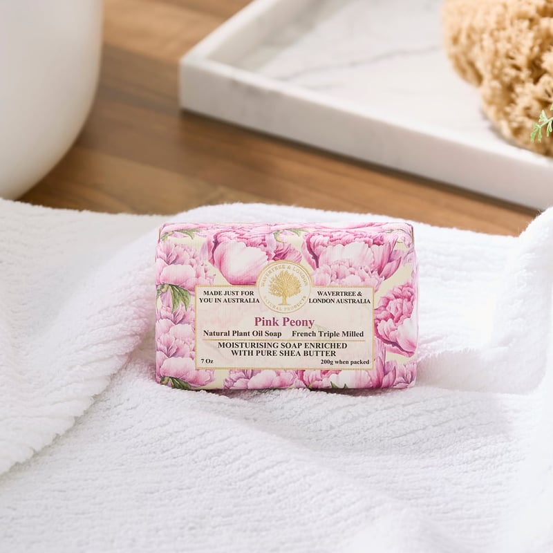 Wavertree & London Pink Peony Soap Bar