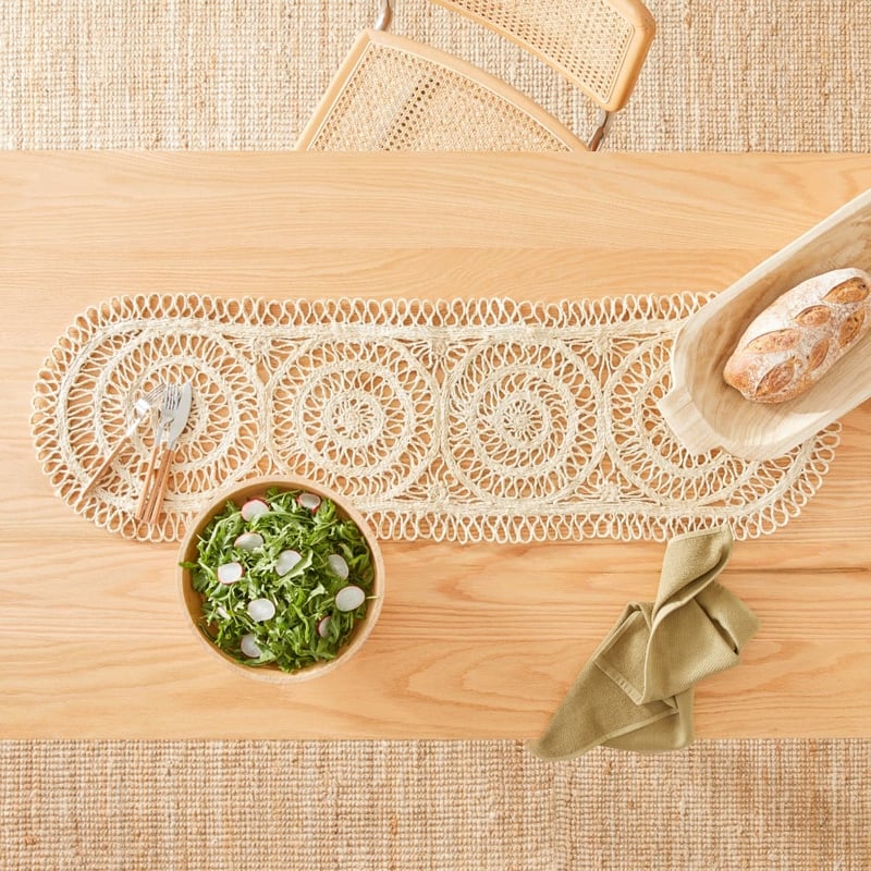 Palermo Natural Table Runner