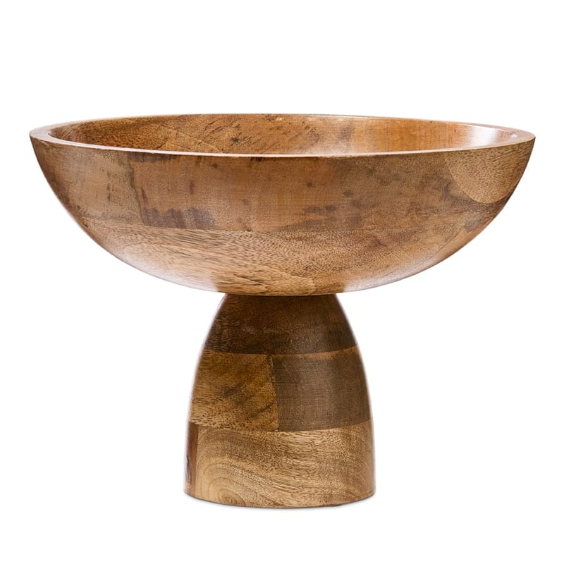 Madeira Natural Pedestal Bowl