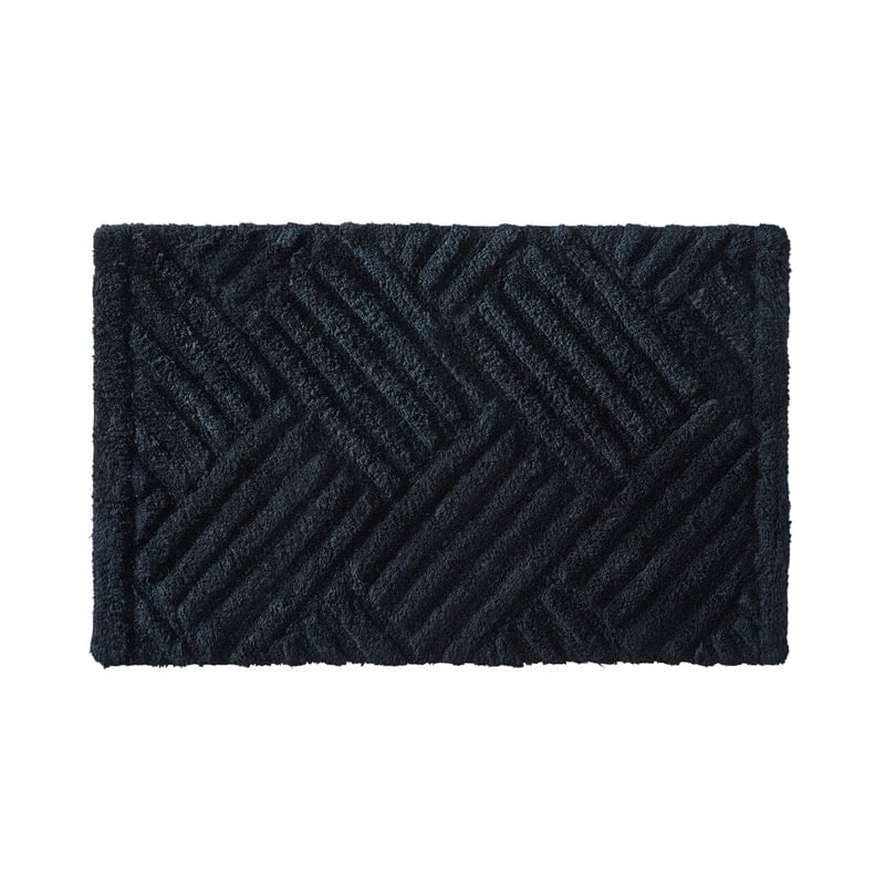 Paradise Navy Bath Mat