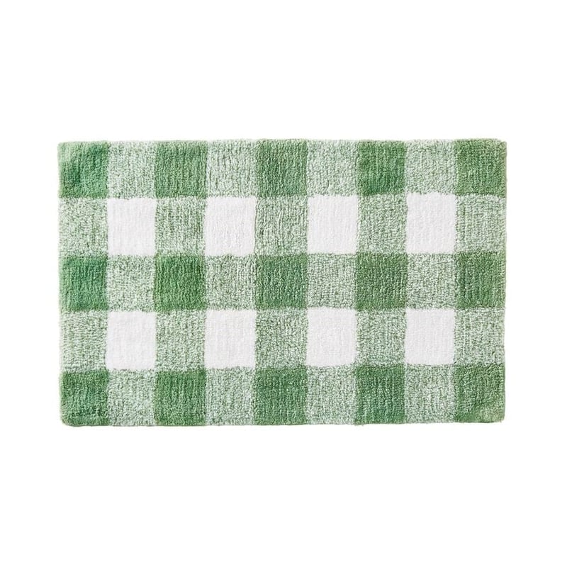Check Eucalyptus Bath Mat