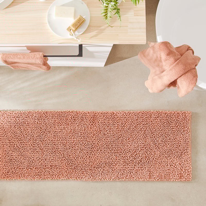 Microplush Earth Bobble Bath Runner