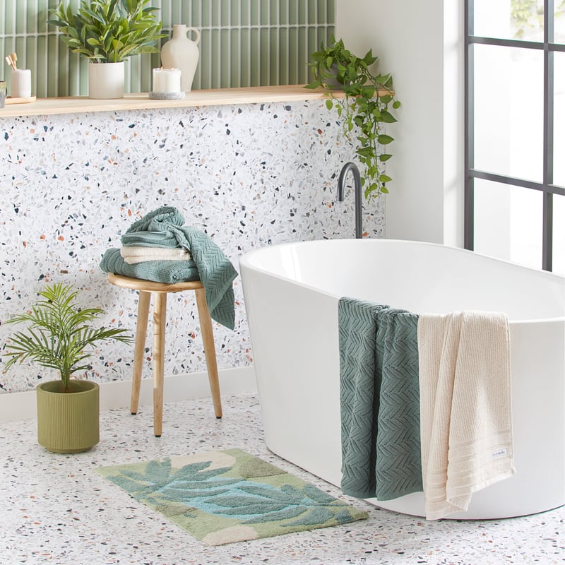 Retreat Greens Bath Mat