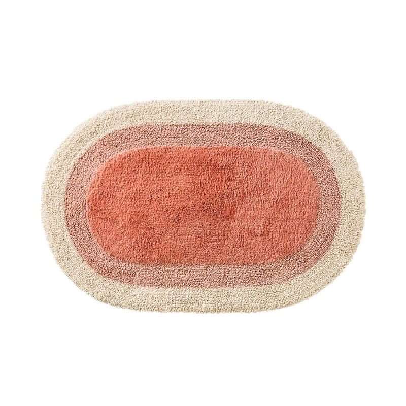 Harmony Cinnamon Multi Oval Bath Mat