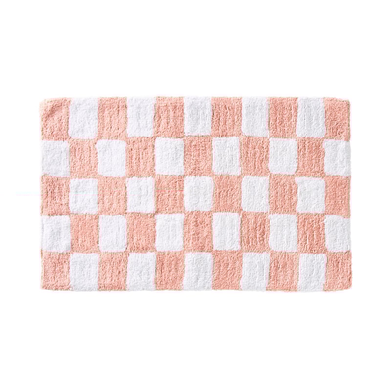 Boston Check Primrose Bath Mat
