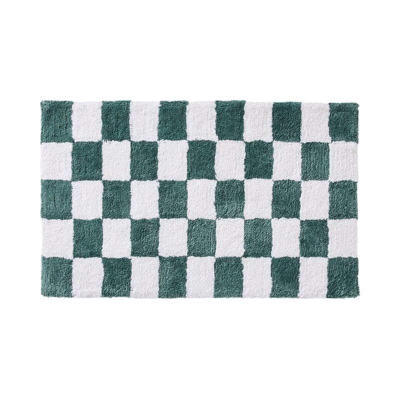 Boston Check Seagrass Bath Mat