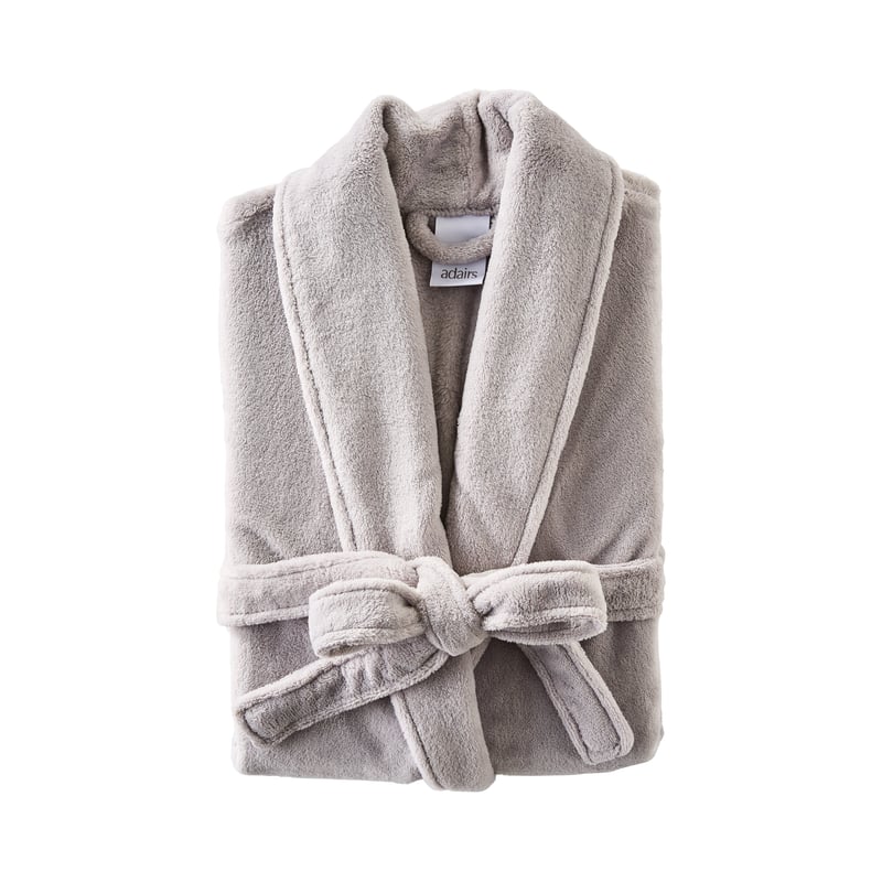 Microfibre Moonrock Grey Robe