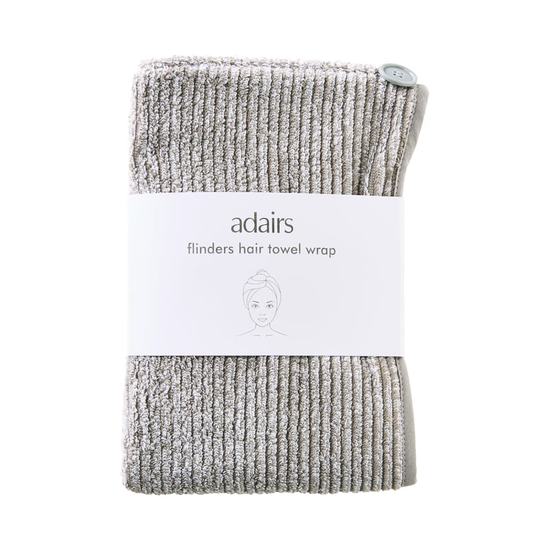 Flinders Grey Marle Hair Towel Wrap