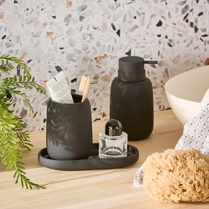 Felix Black Bathroom Accessories