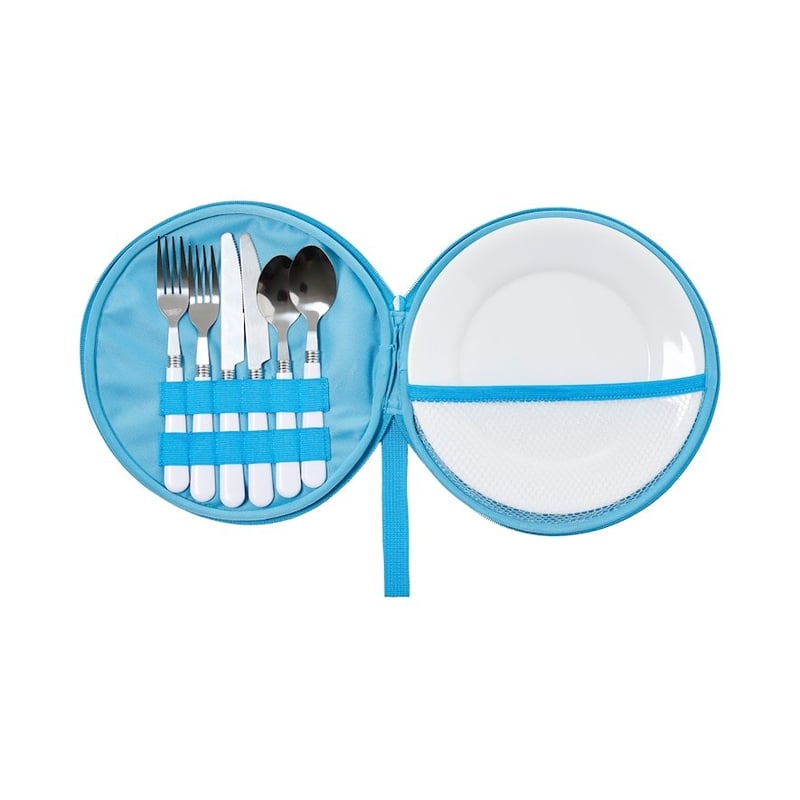 Neoprene Multi Gingham Beach Picnic Set