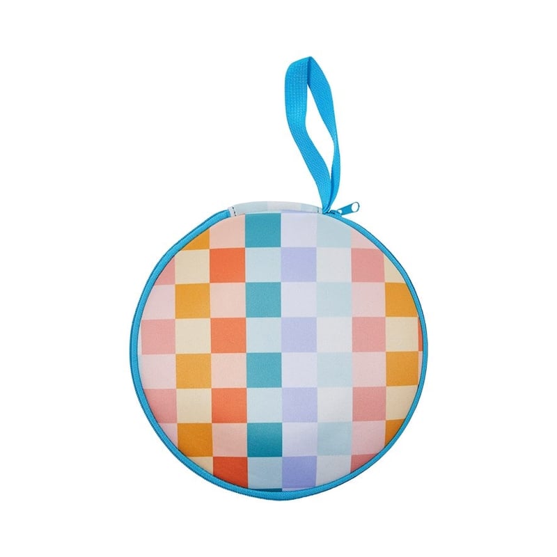 Neoprene Multi Gingham Beach Picnic Set