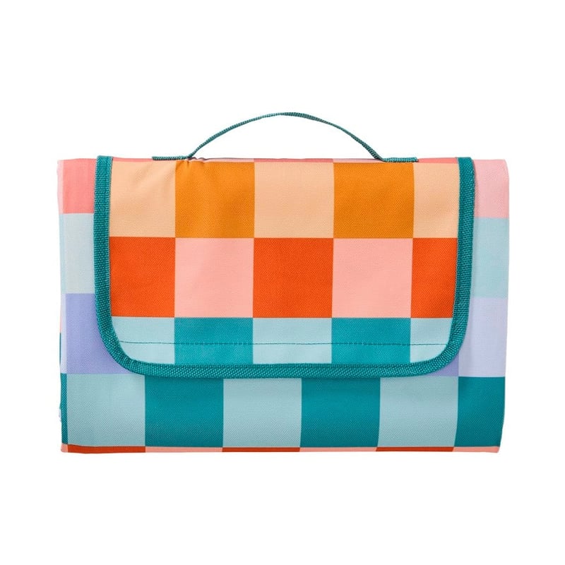 Multi Gingham Picnic Rug