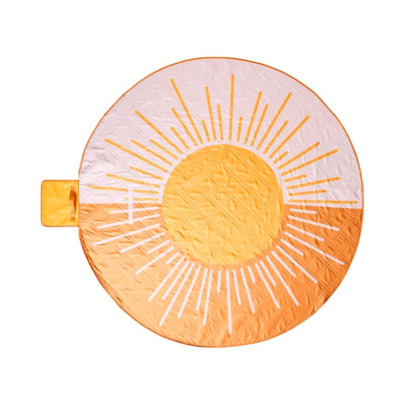 Sunshine Splice Round Picnic Rug