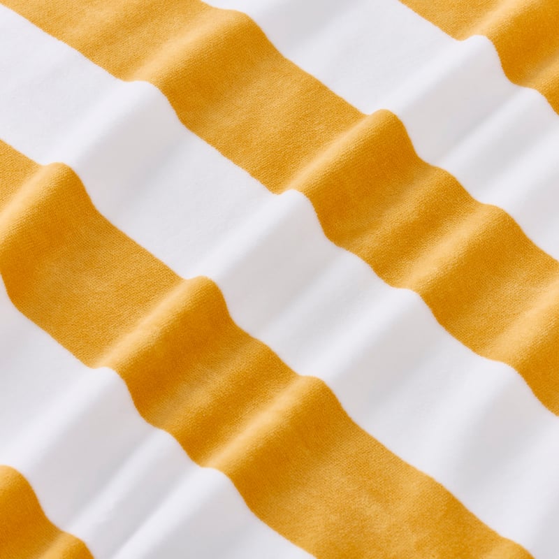 Velour Pool Stripe Sunshine Beach Towel