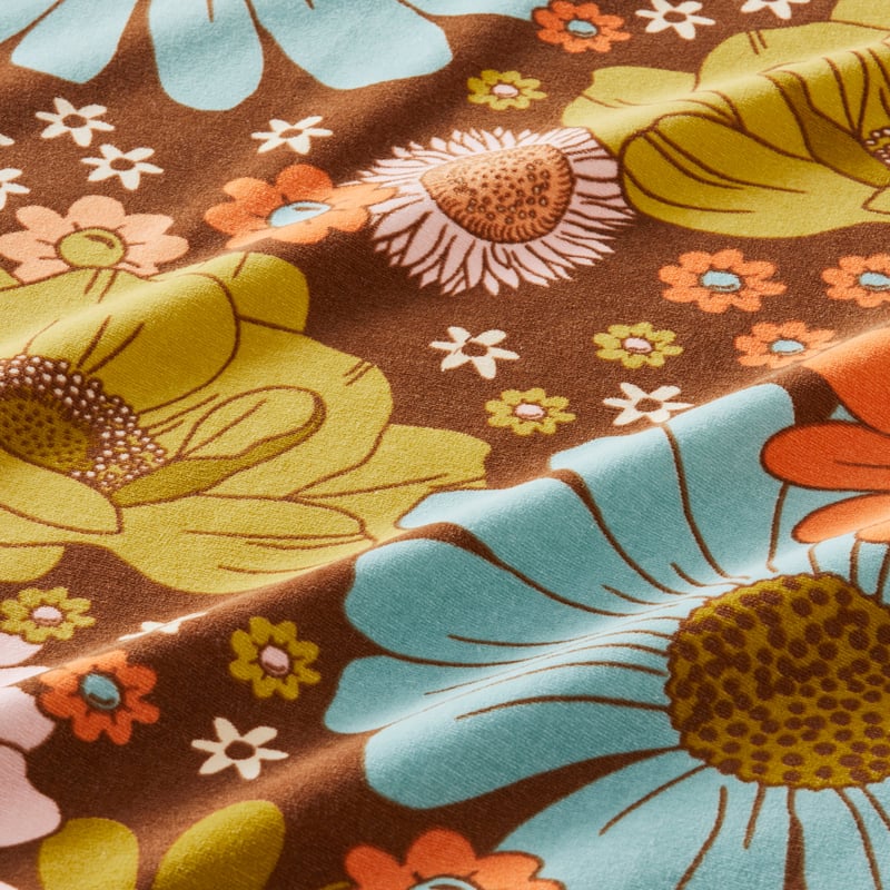 Sand Free Garden Floral Beach Towel