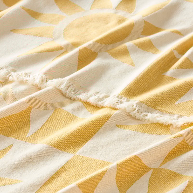 European Turkish Sun Check Family Beach Towel