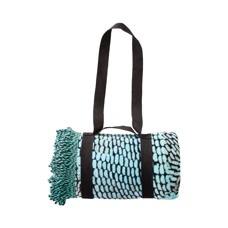 Miimi + Jiinda Lowanna Aqua Velour Beach Towel