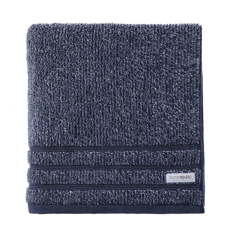 Flinders Navy Marle Towel Range