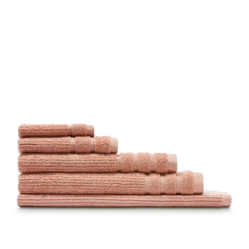 Flinders Peach Towel Range