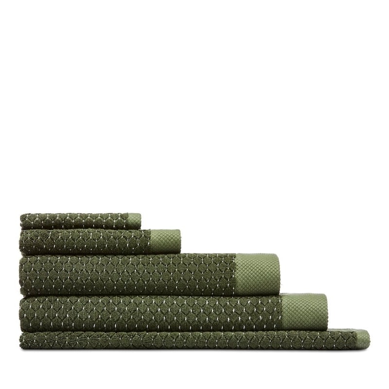 Navara Basil Textured Bamboo Cotton Towel Range