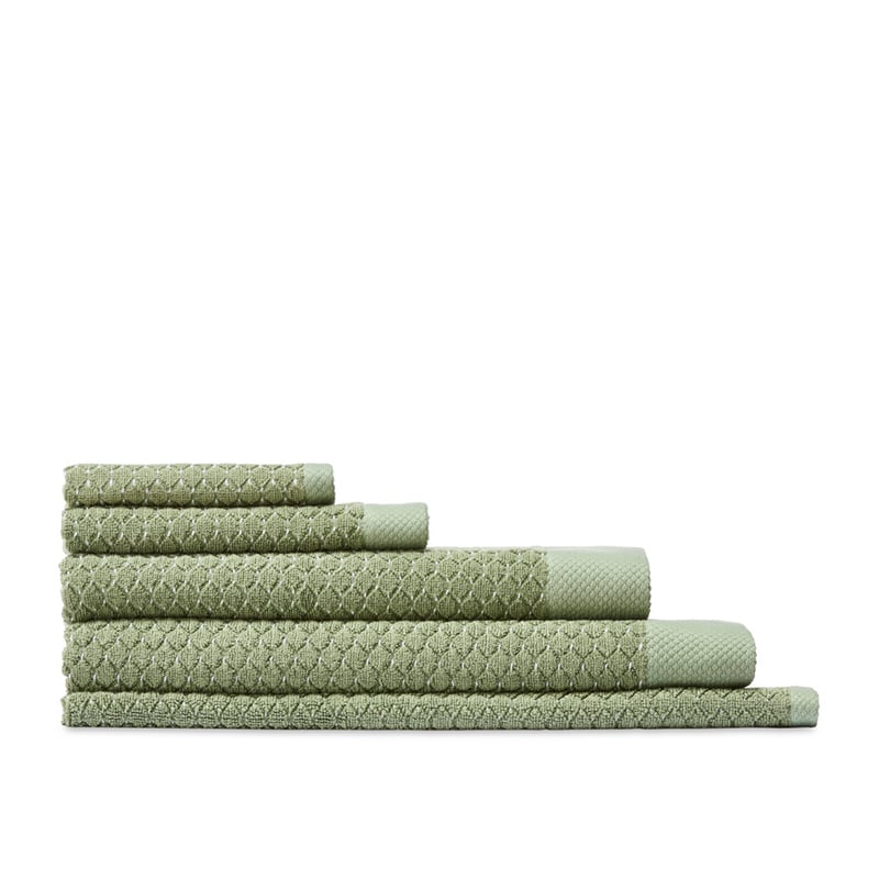 Navara Textured Pine Bamboo Cotton Towel Range
