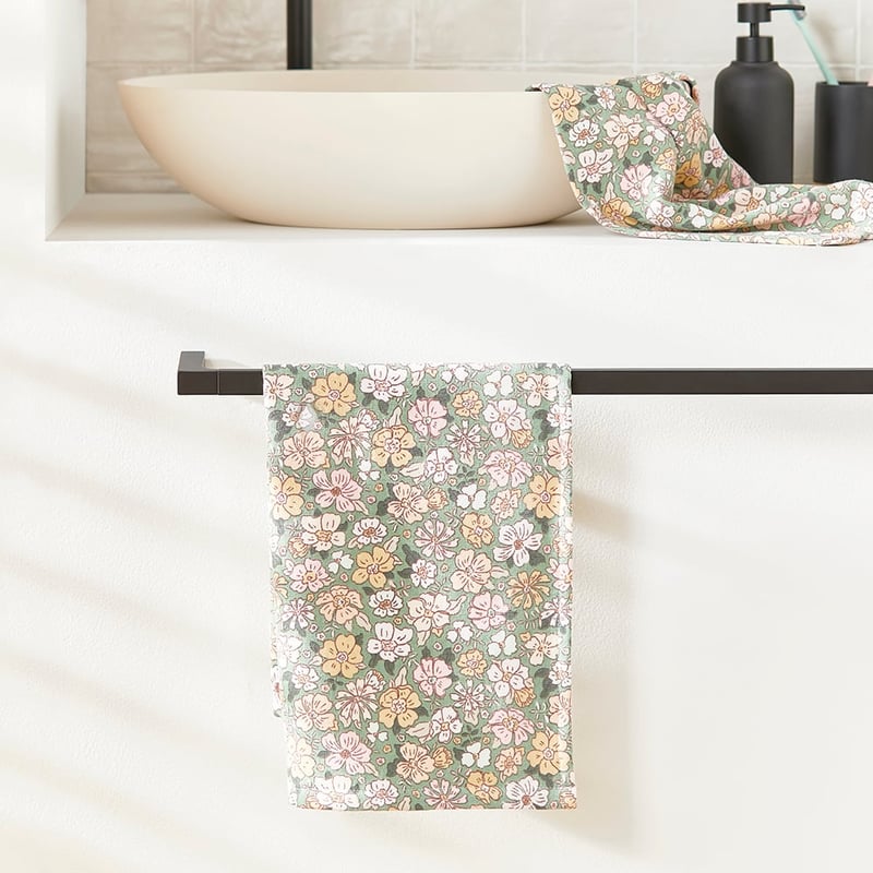 Garden Floral Hand Towel 2 Pack