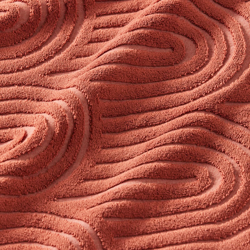 Archie Cinnamon Marle Bath Mat