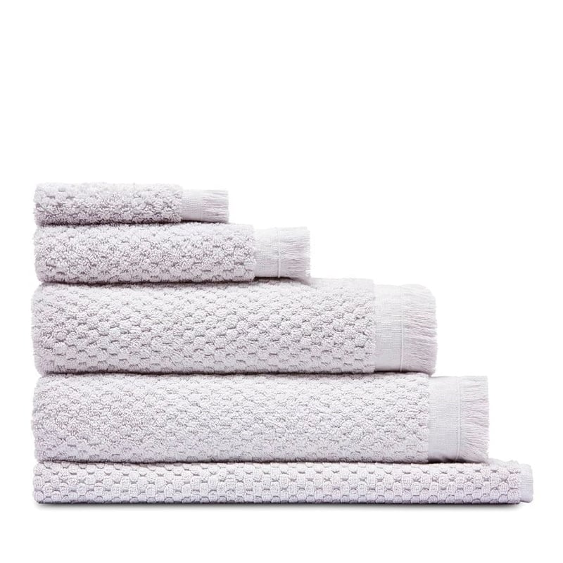 European Kadikoy Silver Grey Turkish Cotton Towel Range