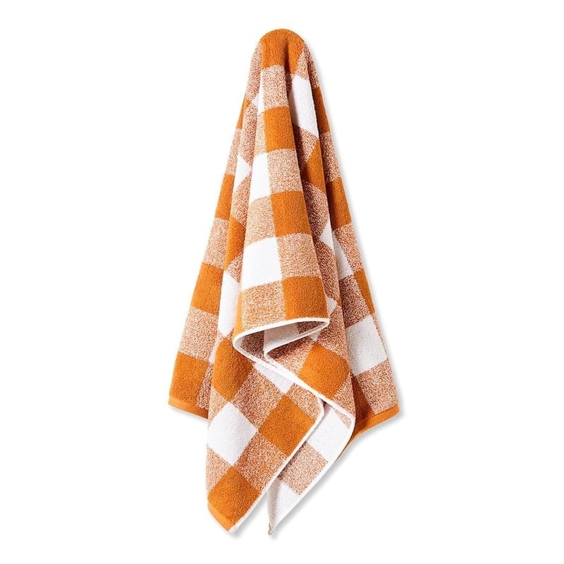Gingham Ginger Towel Range
