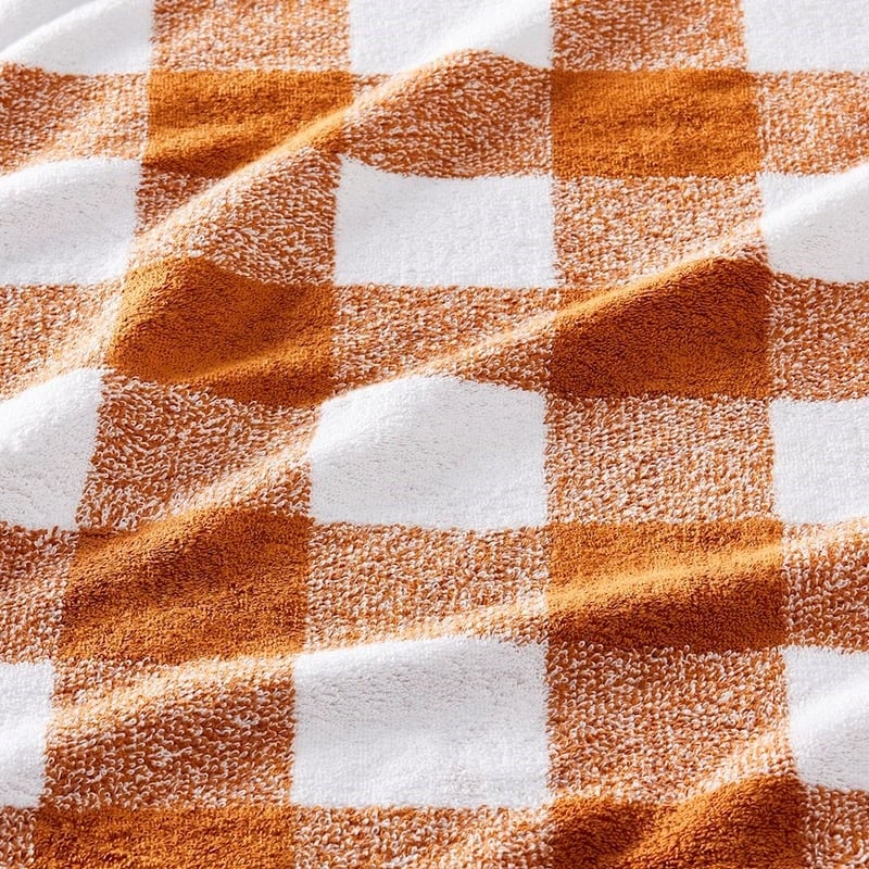 Gingham Ginger Towel Range