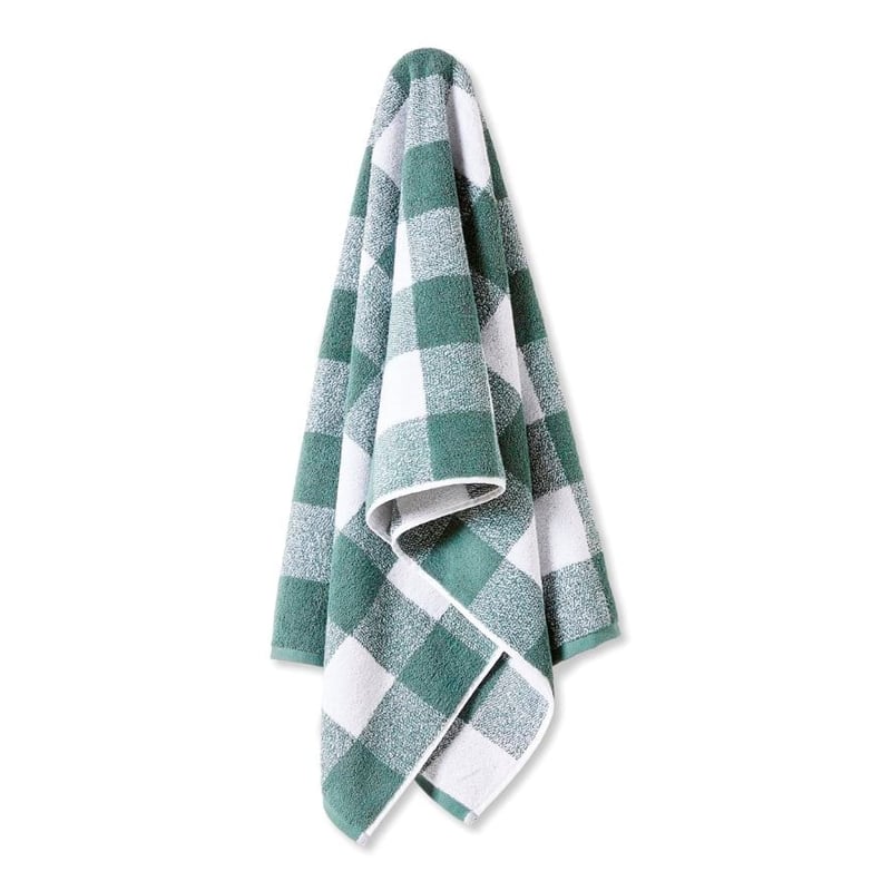 Gingham Seagrass Towel Range