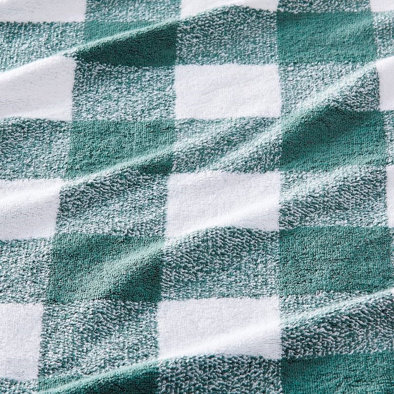 Gingham Seagrass Towel Range