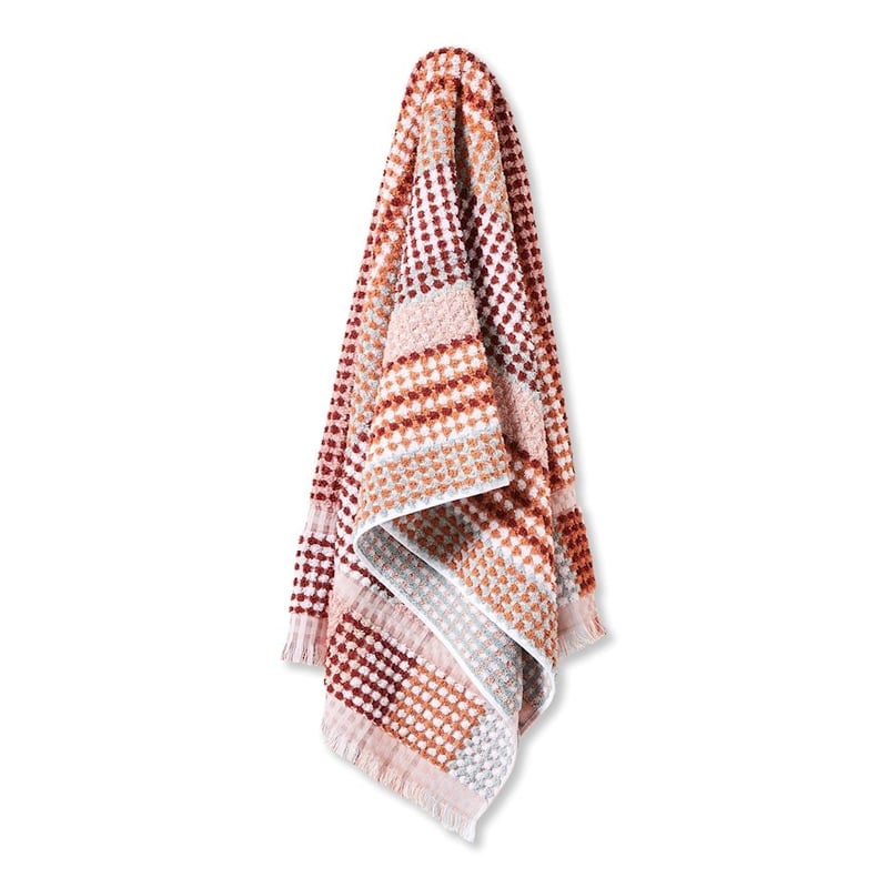 European Harper Rust Multi Turkish Cotton Towel Range