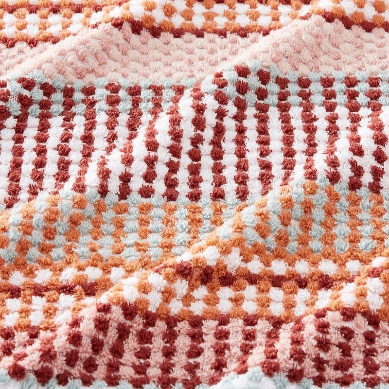European Harper Rust Multi Turkish Cotton Towel Range