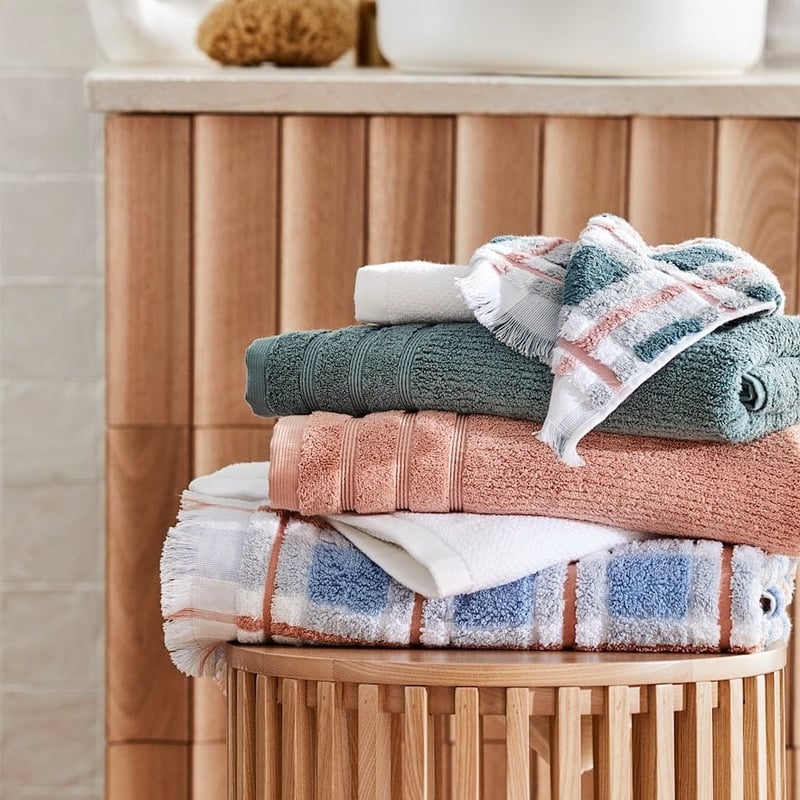 European Kadikoy Seagrass Multi Turkish Cotton Towel Range