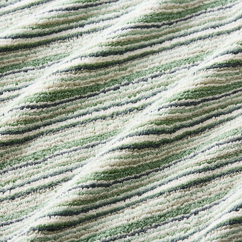 European Sienna Green Multi Turkish Cotton Towel Range