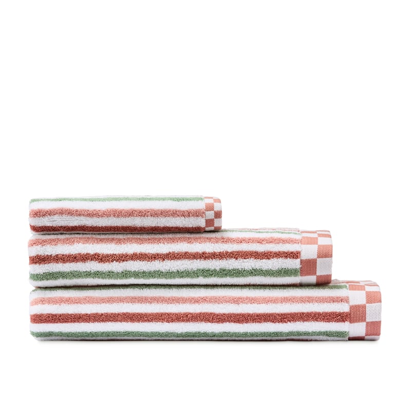 Lottie Stripe Earth Multi Towel Range