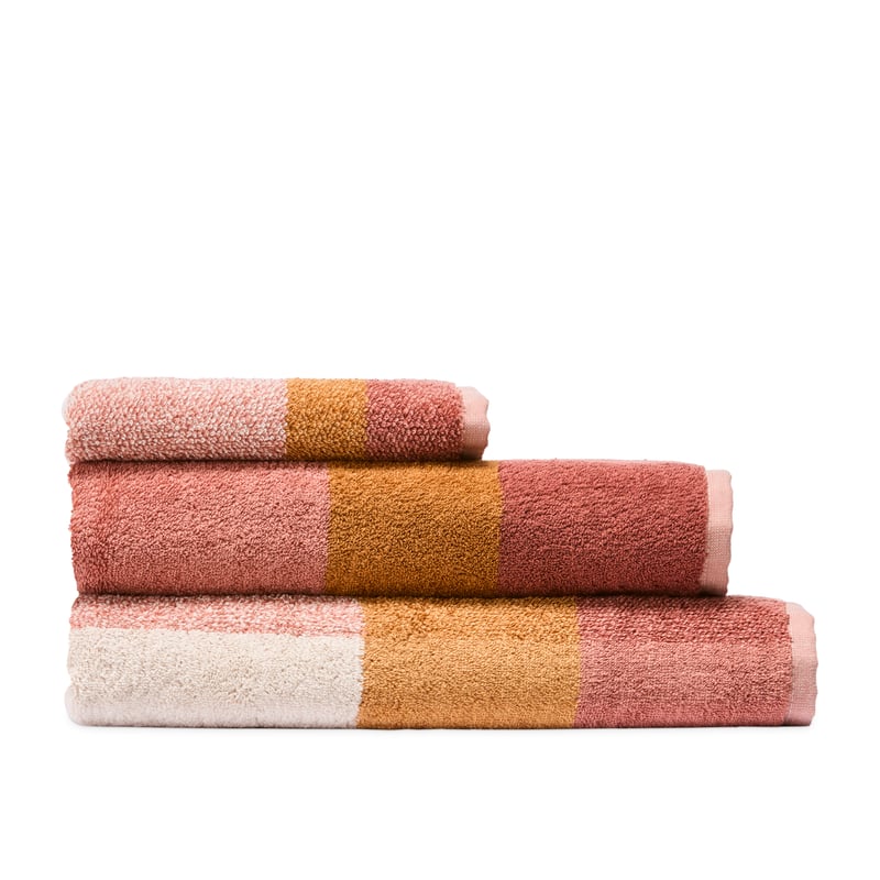 Brooklyn Cinnamon Multi Check Towel Range