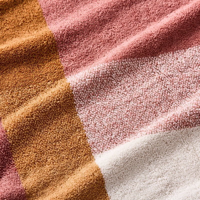 Brooklyn Cinnamon Multi Check Towel Range