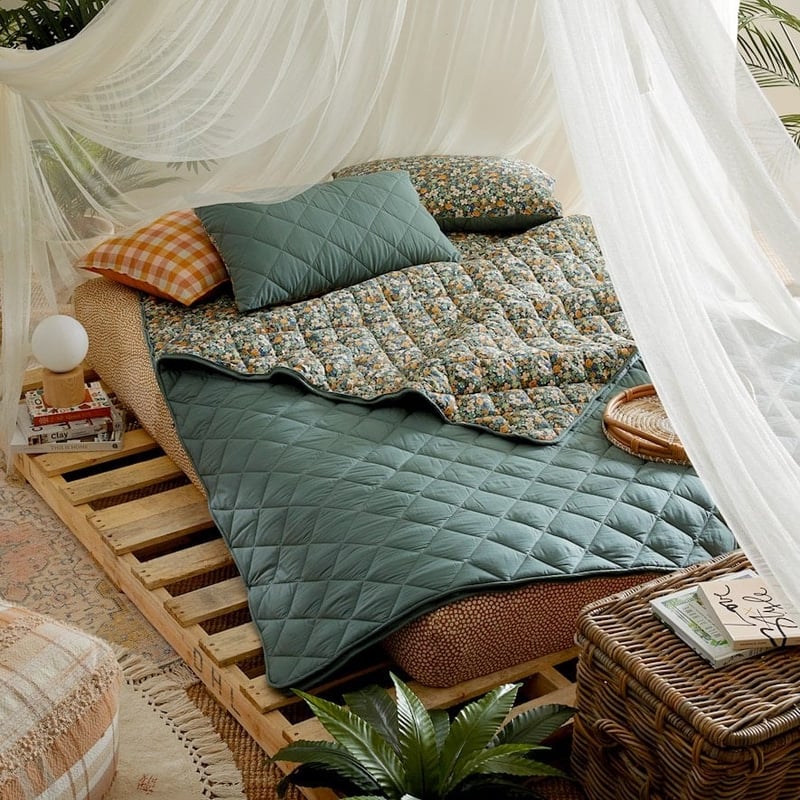 3-in-1 Green Libertine Floral Glamping Bag