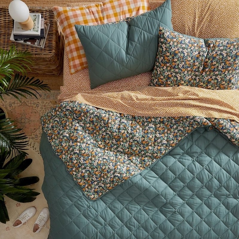 3-in-1 Green Libertine Floral Glamping Bag