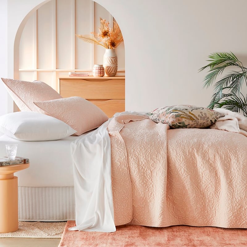 Chloe Petal Quilted Coverlet Separates