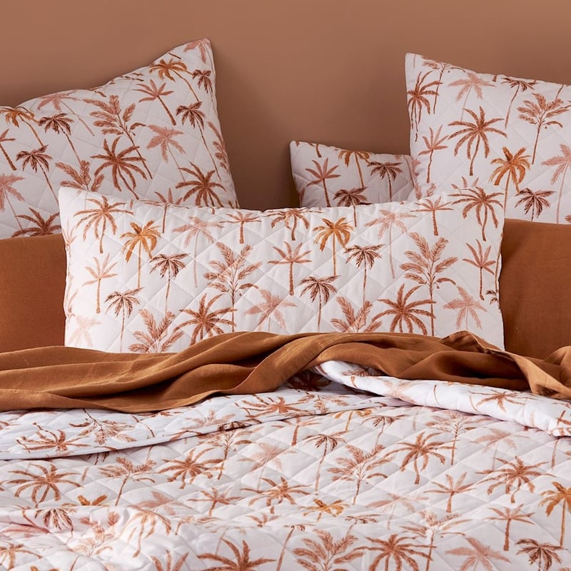 Palm Beach Pink Quilted Coverlet Separates