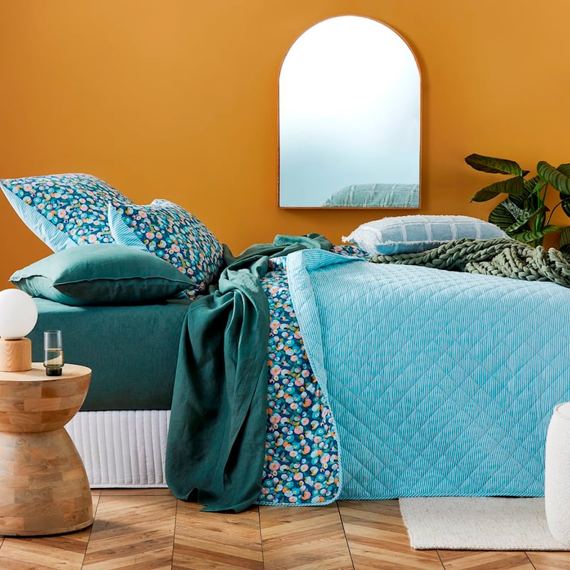 Confetti Floral Multi Quilted Coverlet Separates