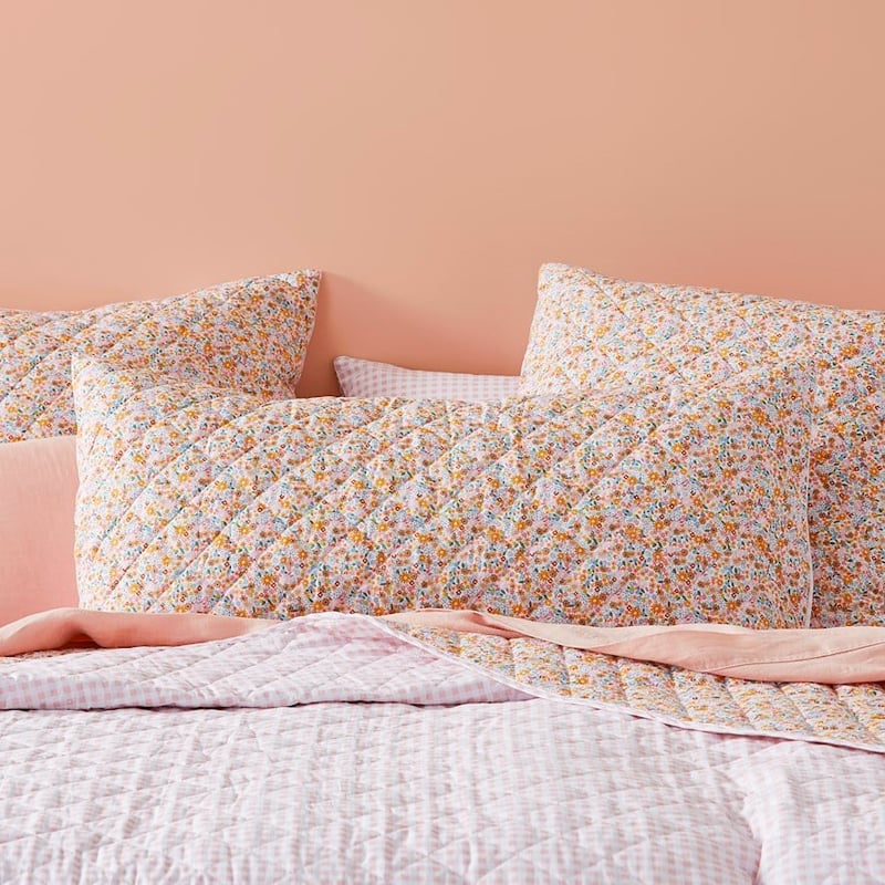 Garden Bloom Multi Quilted Coverlet Separates