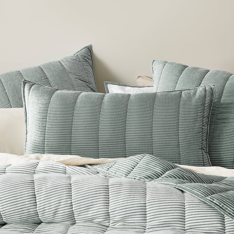 Cove Cypress Quilted Coverlet Separates