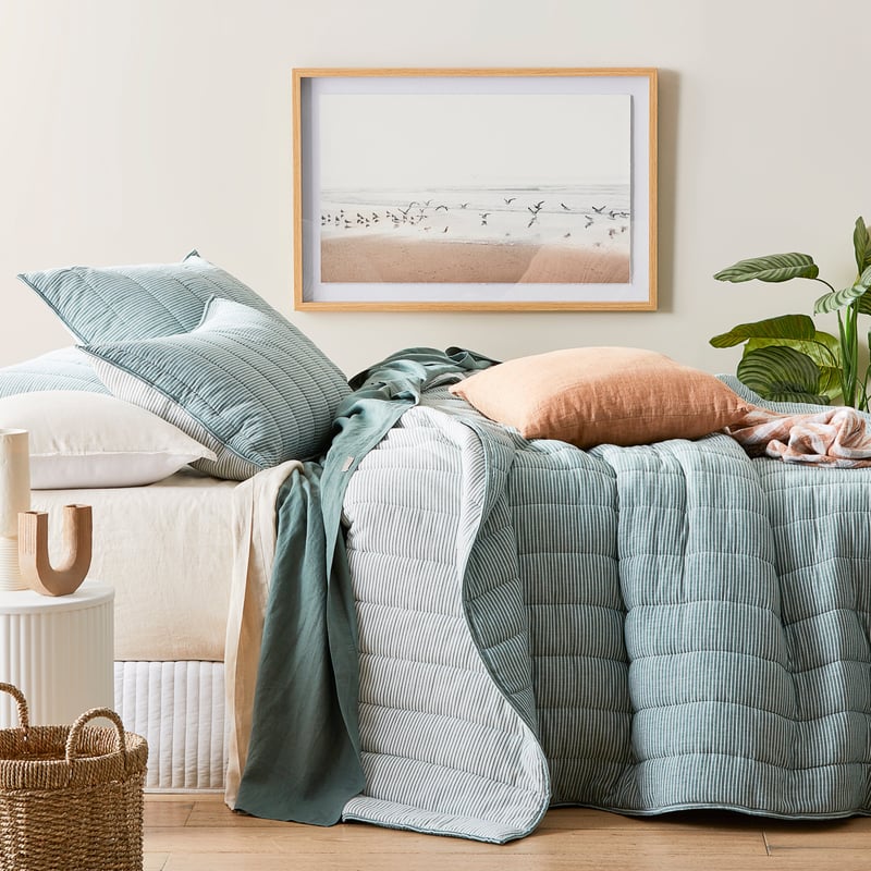 Cove Cypress Quilted Coverlet Separates