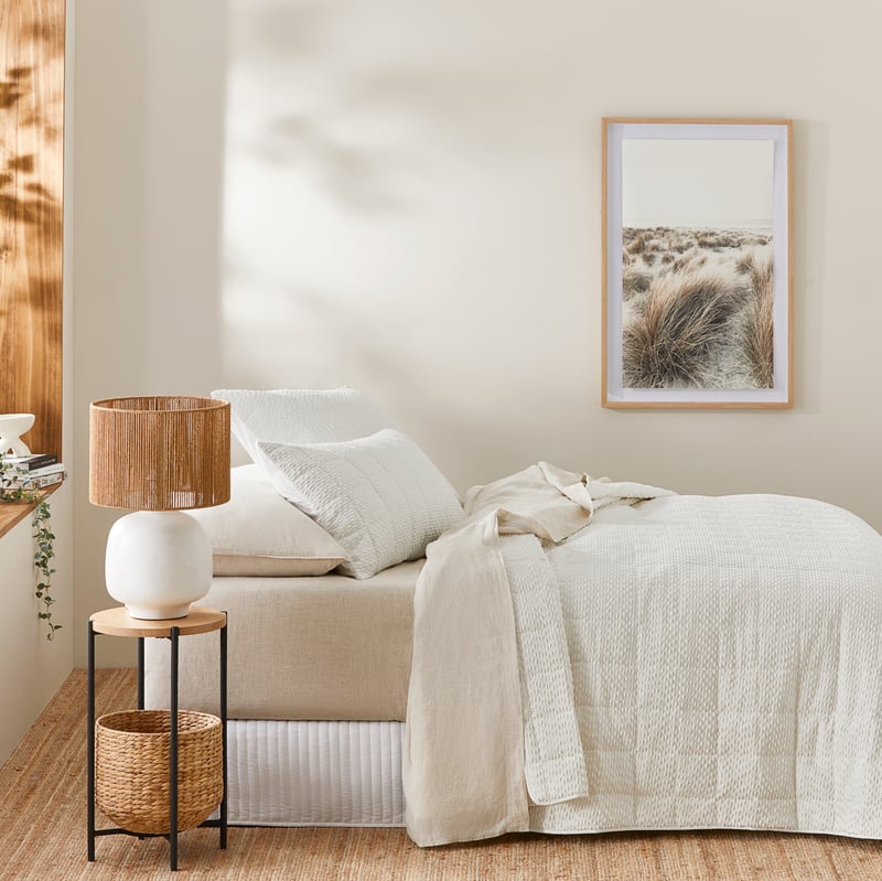 Beau Boucle Cream Coverlet Separates