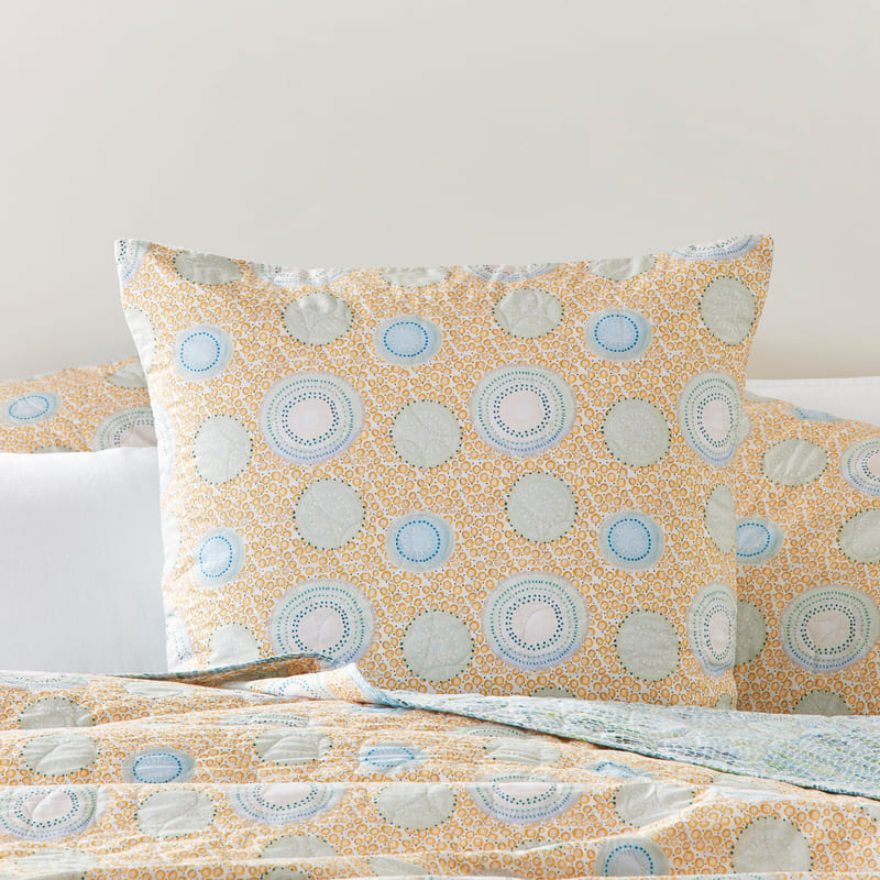 Miimi + Jiinda Miinggi Dreaming Ocean Quilted Coverlet Separates