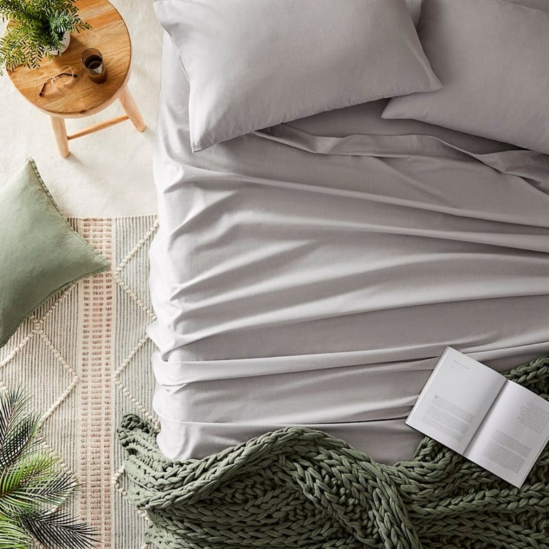 Flannelette Silver Sheet Separates